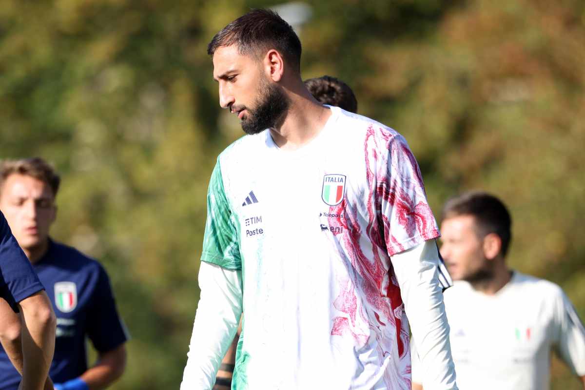 Gianluigi Donnarumma, nazionale italiana. (ansa-tvplay)