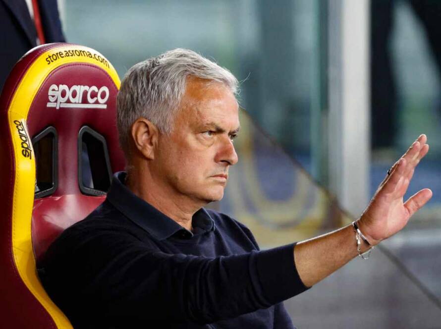 José Mourinho, Roma. (ansa-tvplay) 20230914