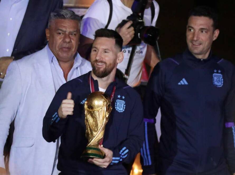 Lionel Messi e Lionel Scaloni, Argentina. (ansa-tvplay)