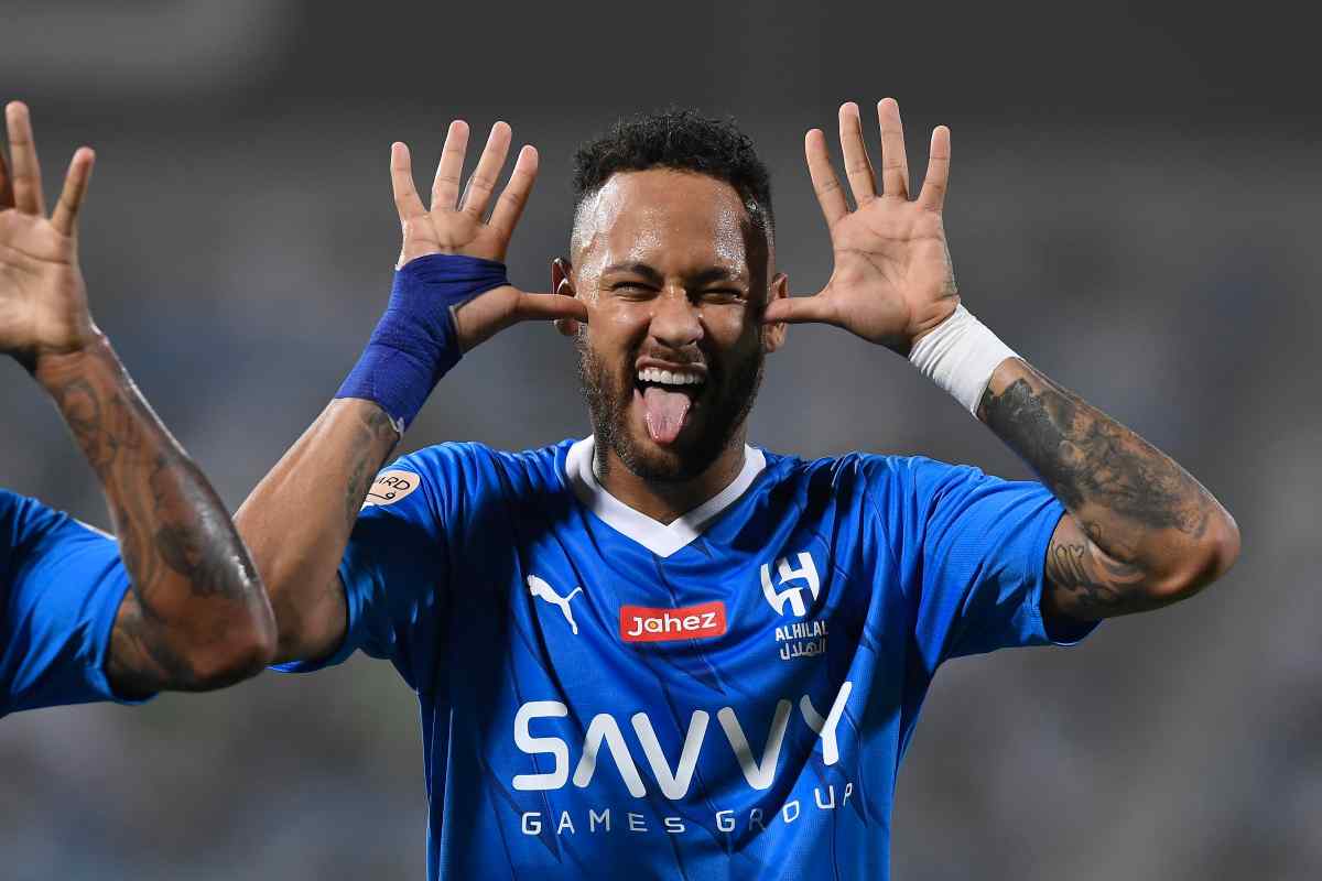 Neymar, Al Hilal. (ansa-tvplay) 20230916