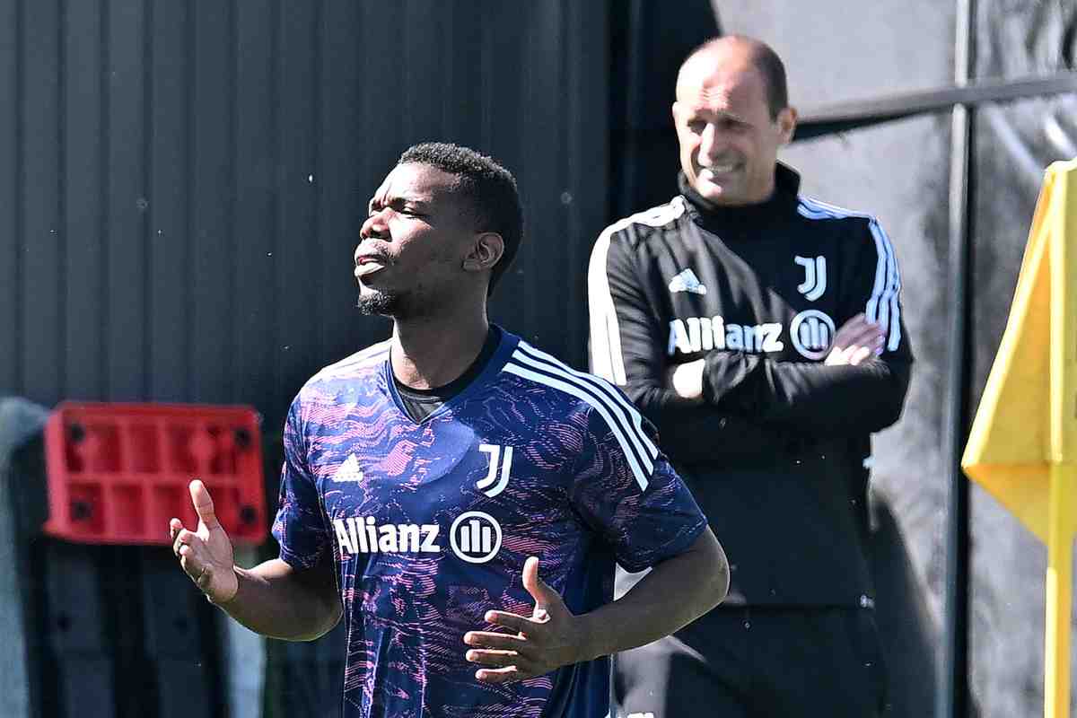 Pogba e Allegri