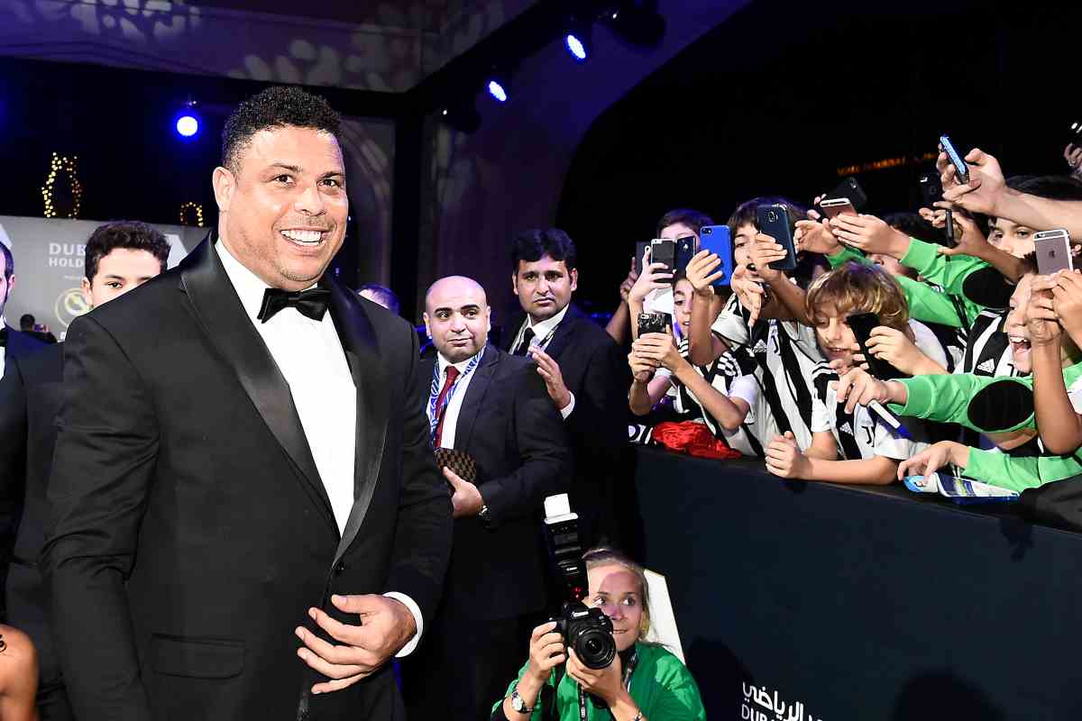 Ronaldo il 'Fenomeno' premiato