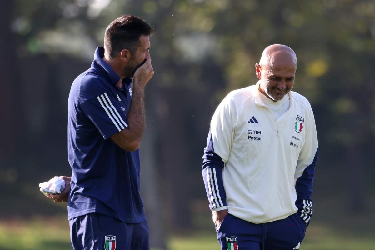 Spalletti parla con Buffon