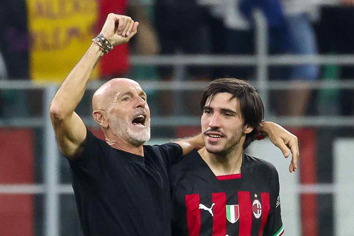 Stefano Pioli e Sandro Tonali. (ansa-tvplay)