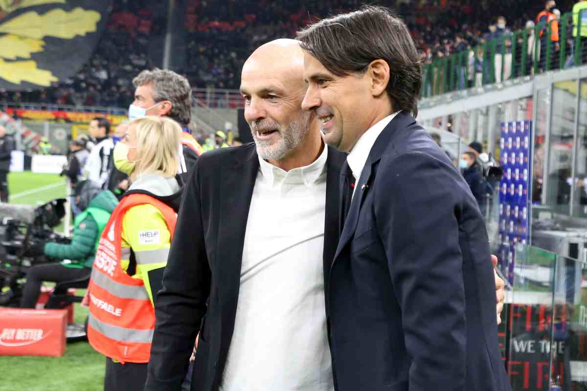 Stefano Pioli e Simone Inzaghi. (ansa-tvplay)