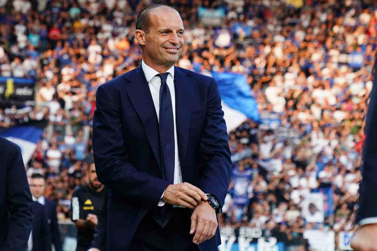 Allegri sorride