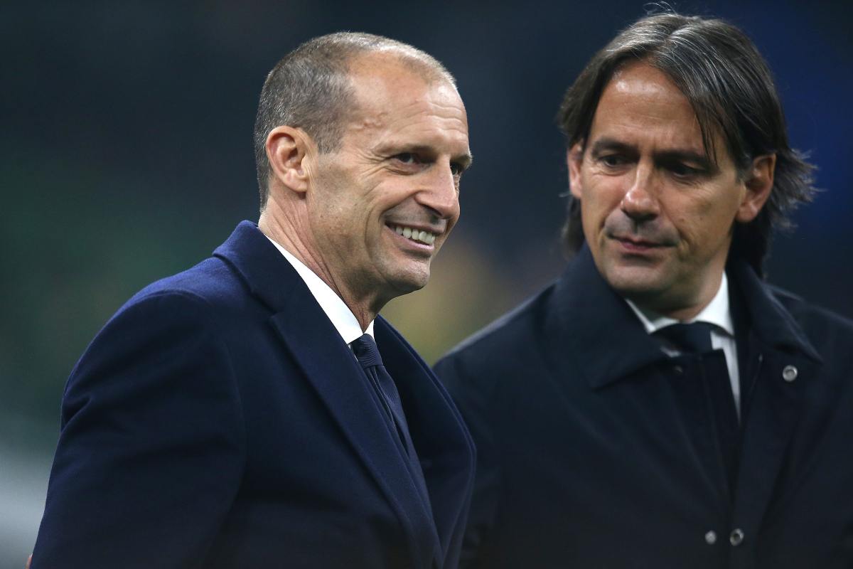 Inzaghi e Allegri sorridono