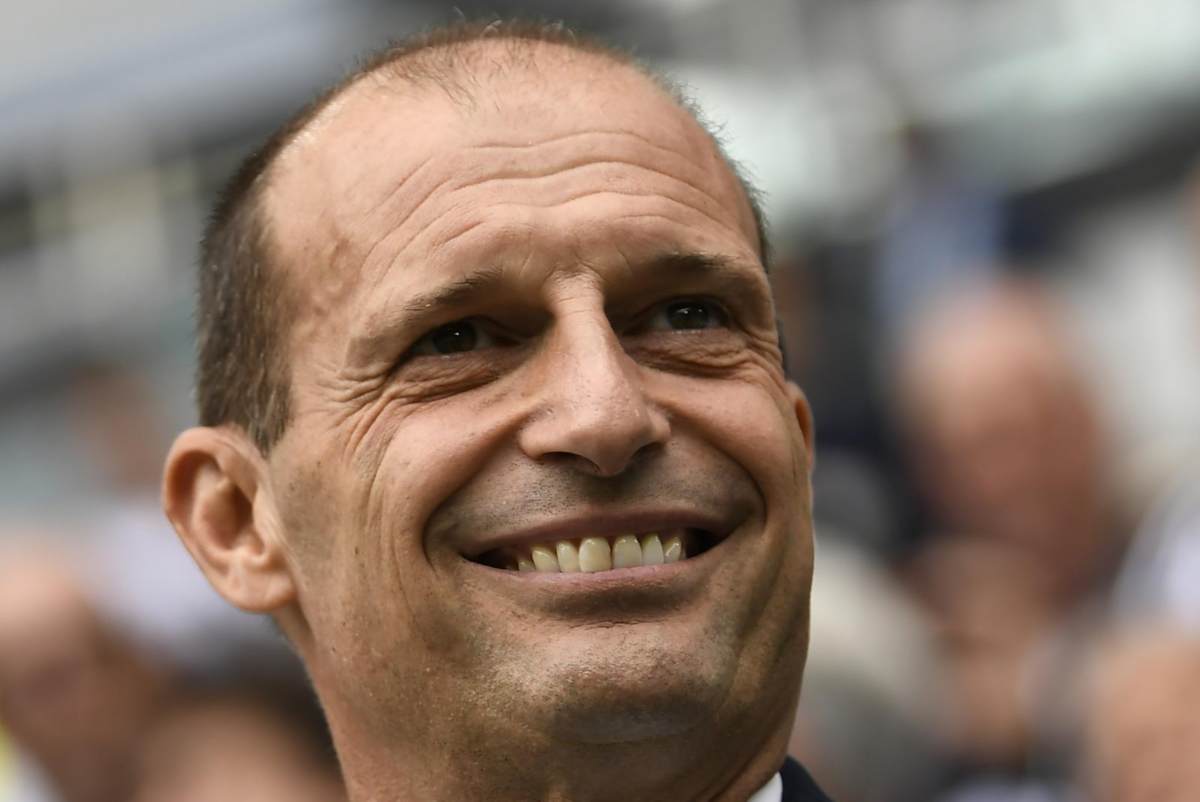 Allegri sorride