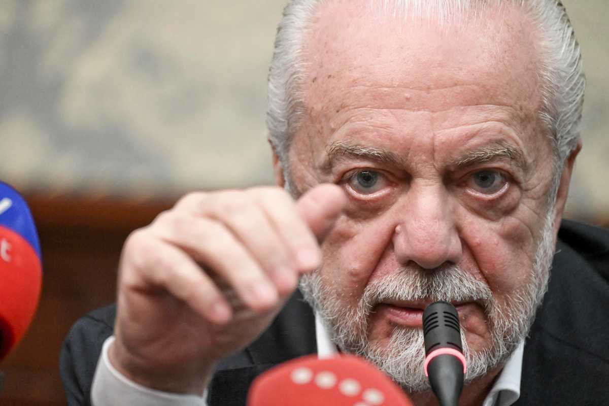 De Laurentiis in conferenza stampa