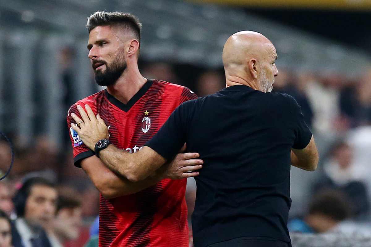 Milan, Giroud e Leao si sfogano con Pioli: che succede