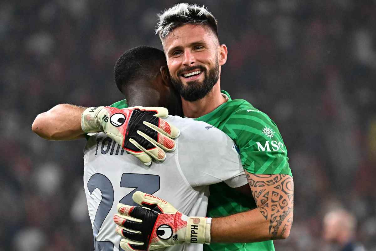 Frey su Giroud versione portiere e sul caos Napoli