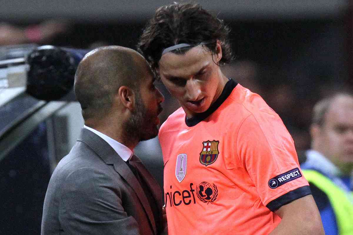 Guardiola e Ibrahimovic