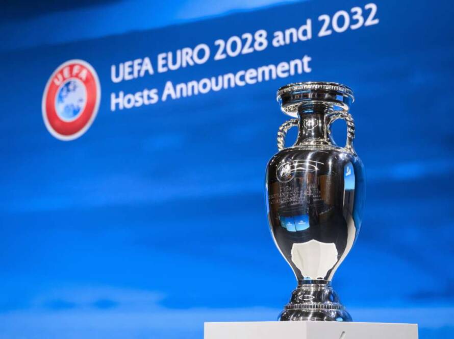 La coppa del campionato Europeo per nazioni. (ansa-tvplay) 20231010
