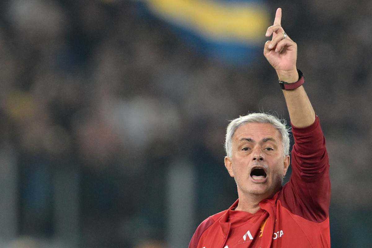 Mourinho all'Olimpico