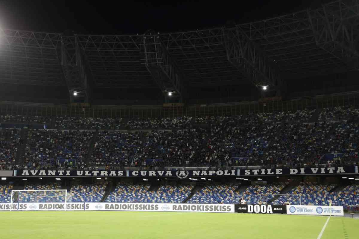 Napoli-Milan, c'è un morto allo stadio Maradona