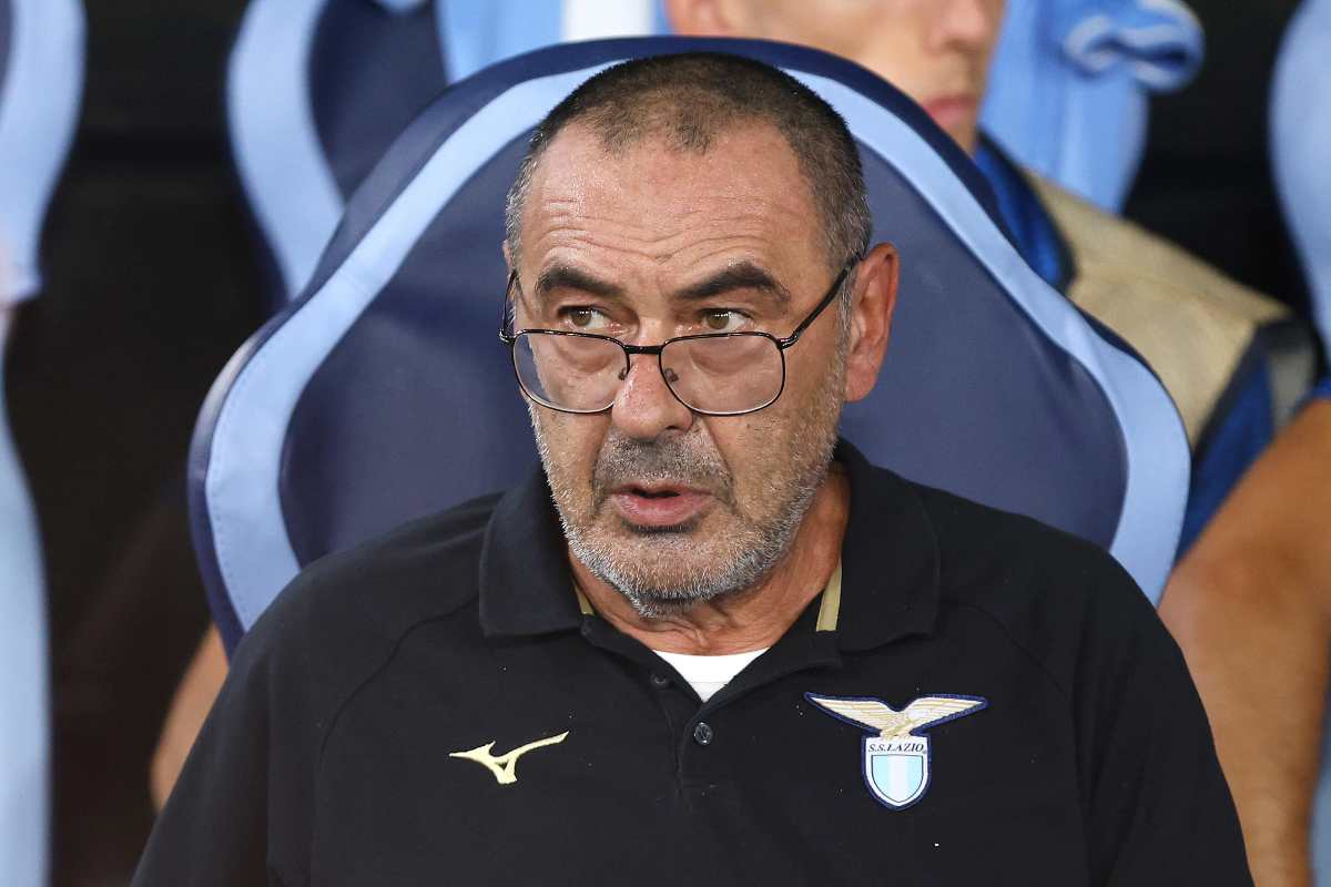 Sarri con la Lega calcio