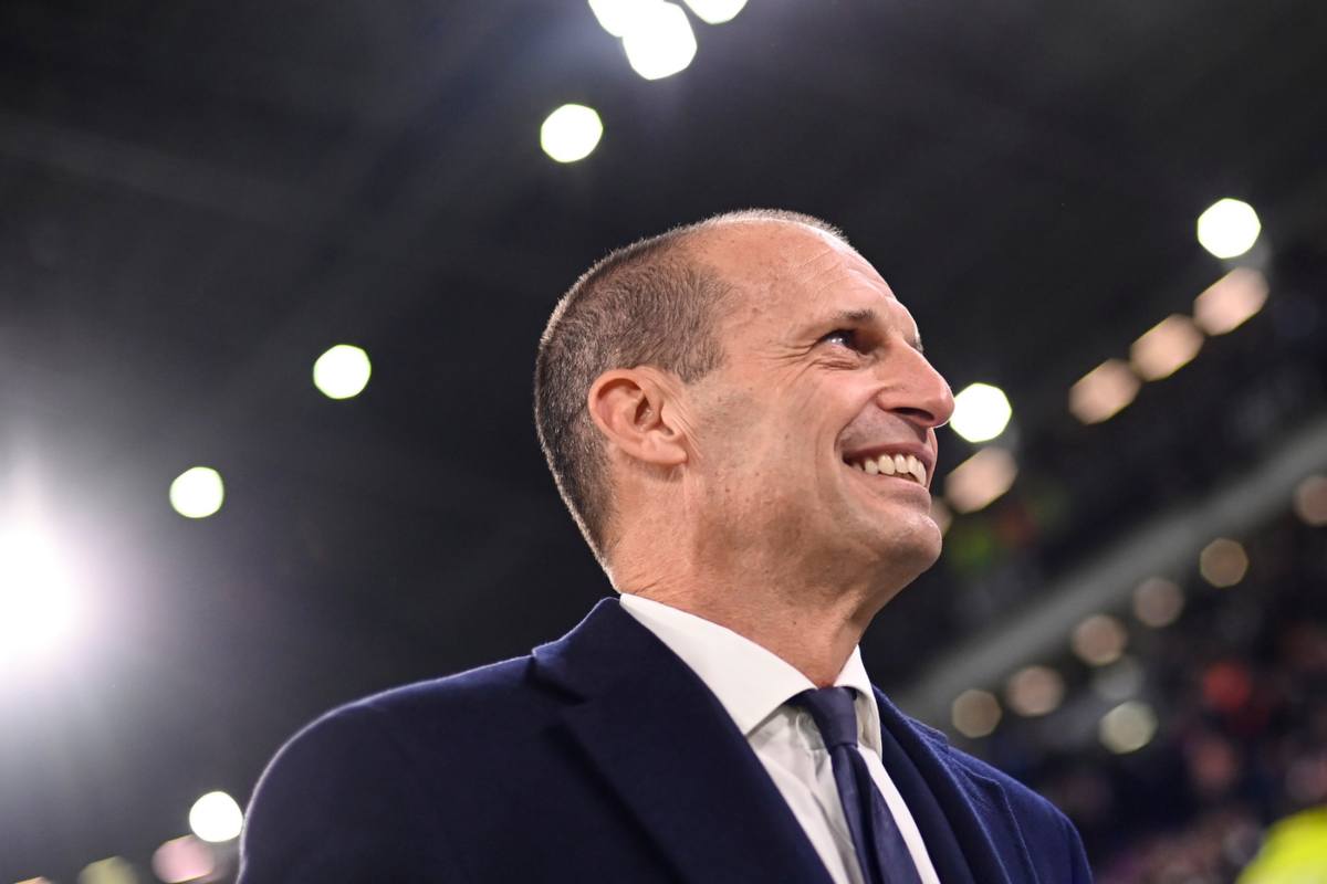 Allegri sorride