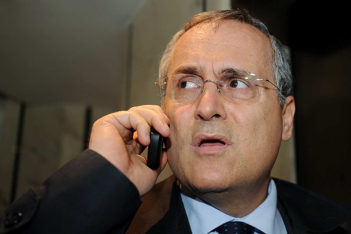 Claudio Lotito. (ansa-tvplay)