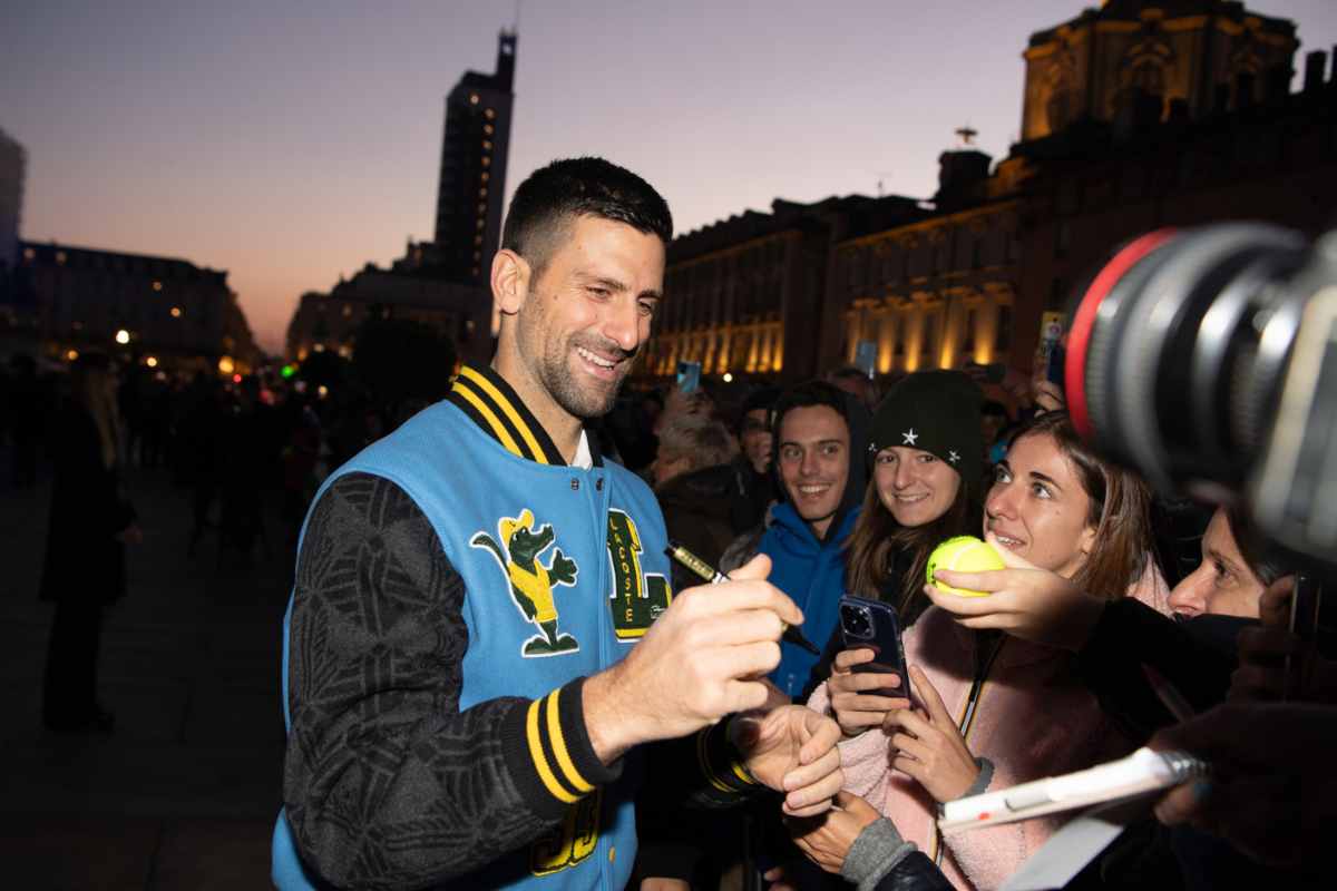 Djokovic a Torino