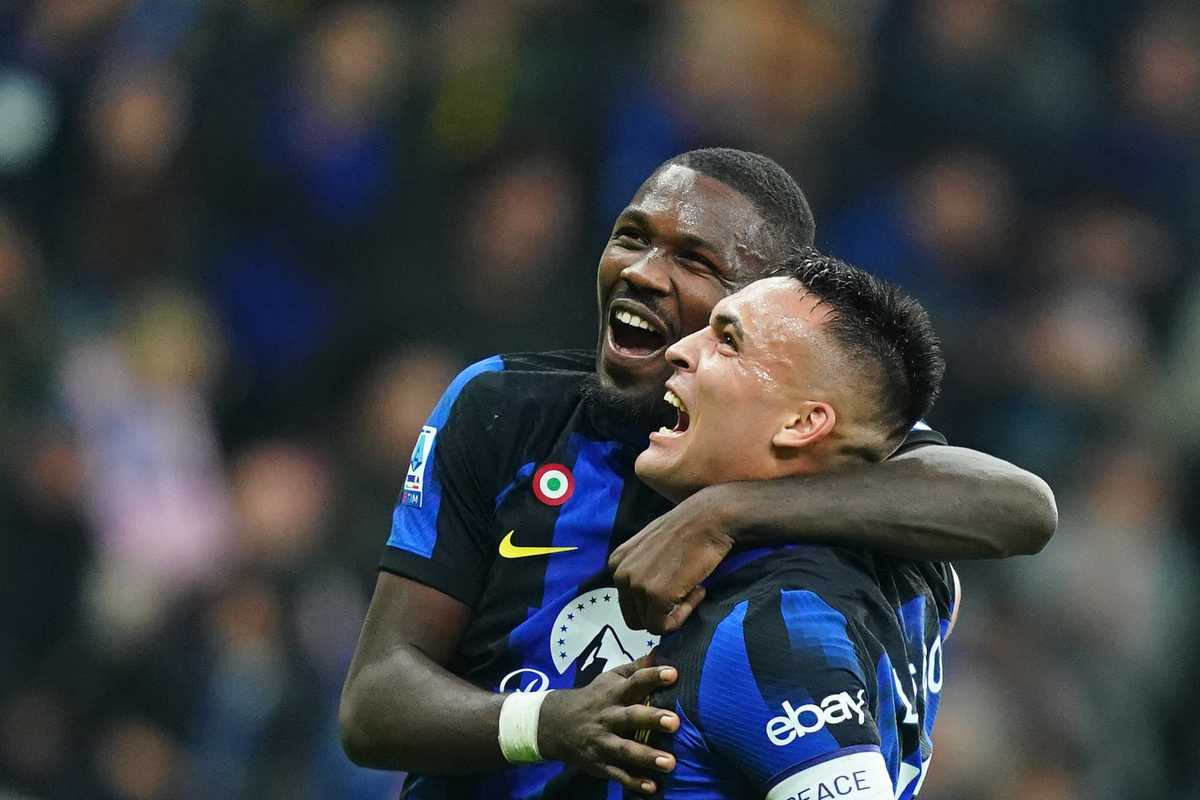 Thuram e Lautaro Martinez