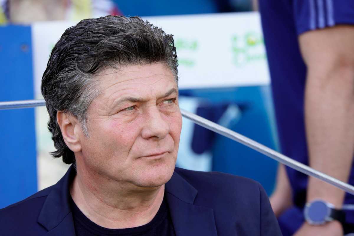 Mazzarri in panchina