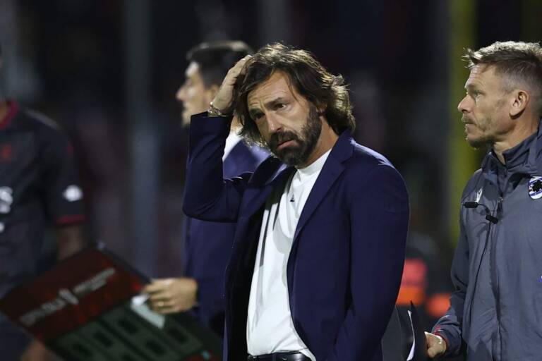 Pirlo triste