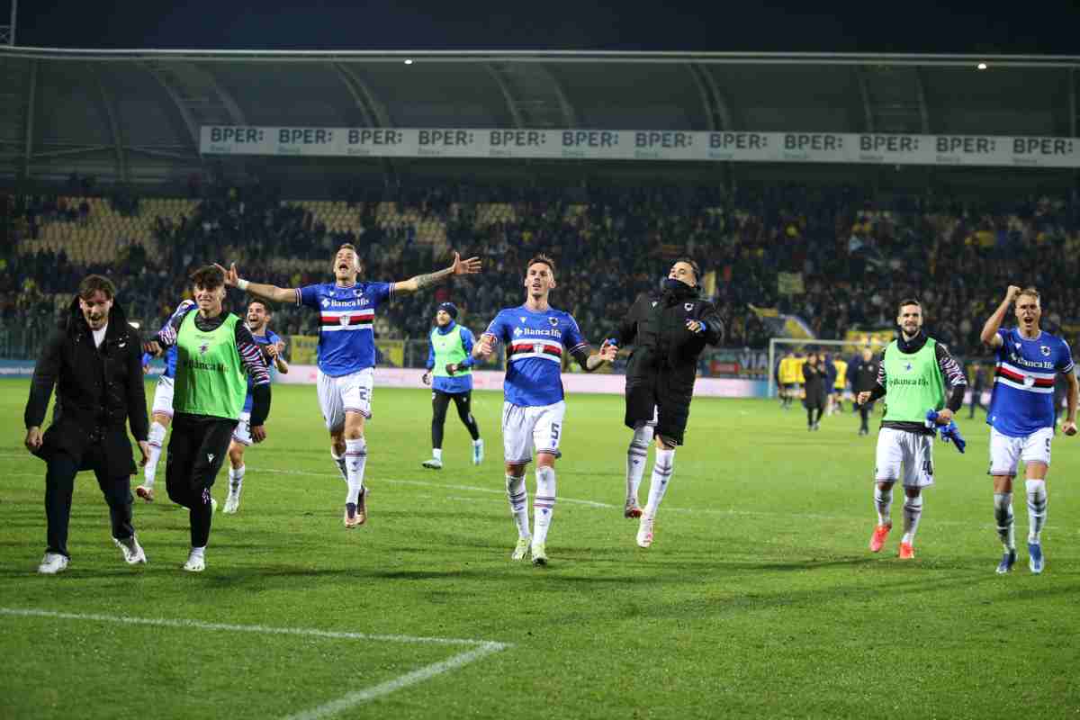 La Samp in testa nel monte ingaggi