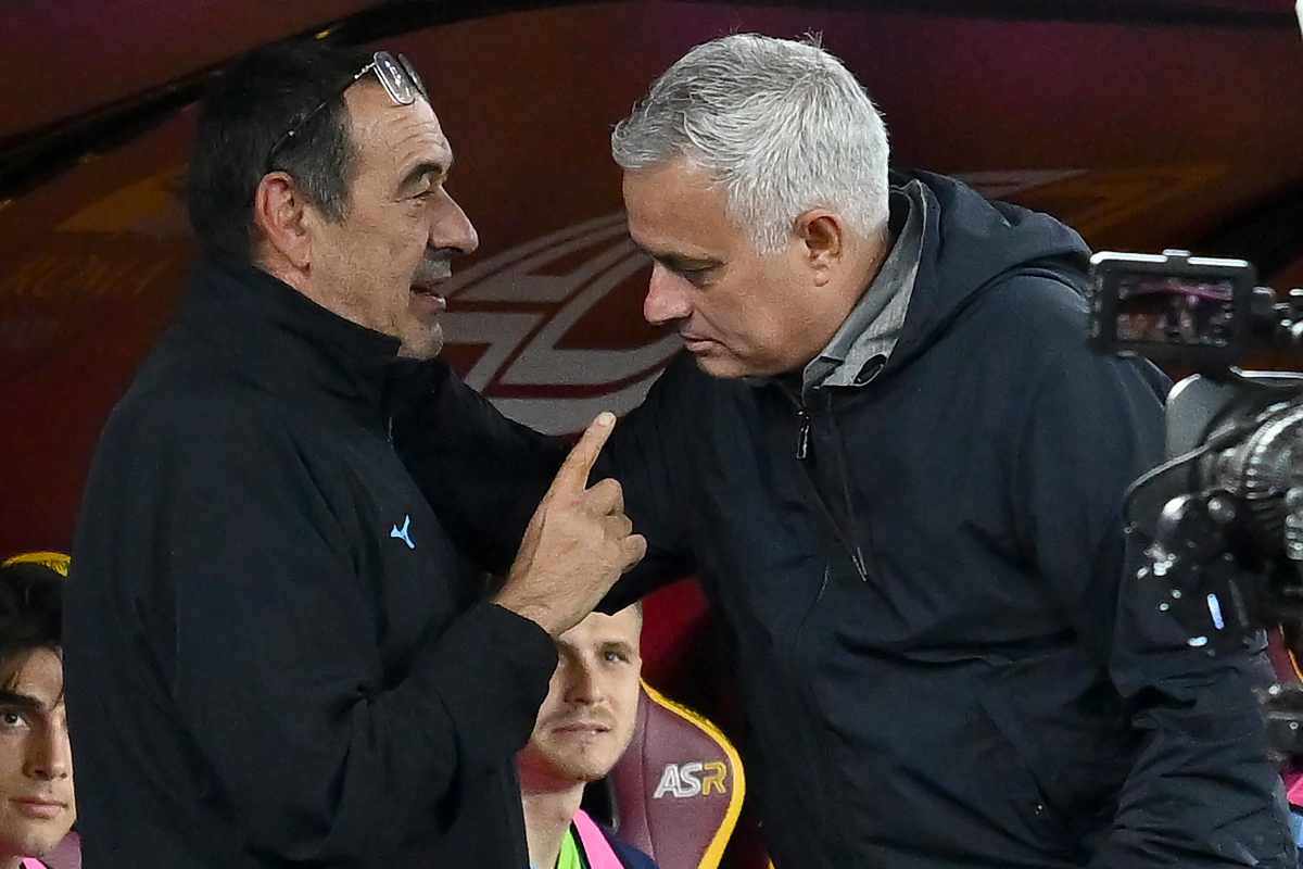 Mourinho contro Sarri nel derby