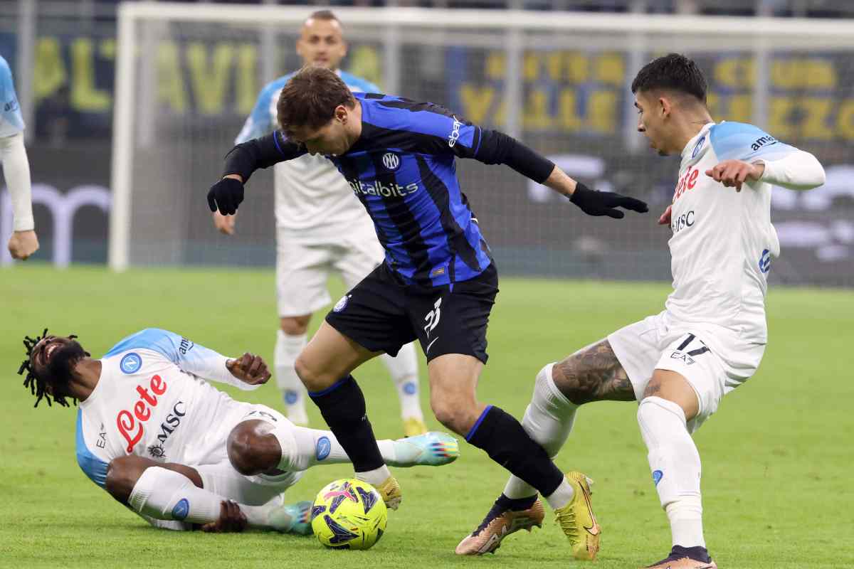 Napoli-Inter perde uno dei protagonisti: tegola pesantissima