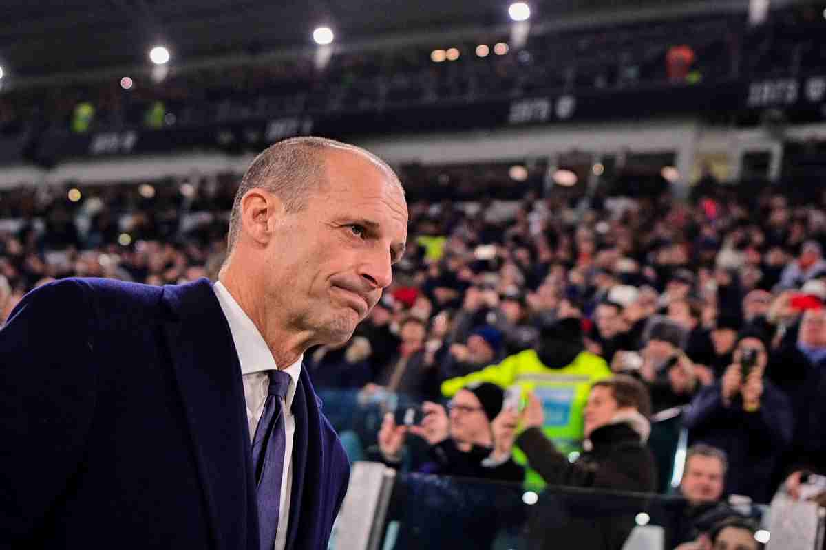 l'infortunio rovina i piani di Allegri