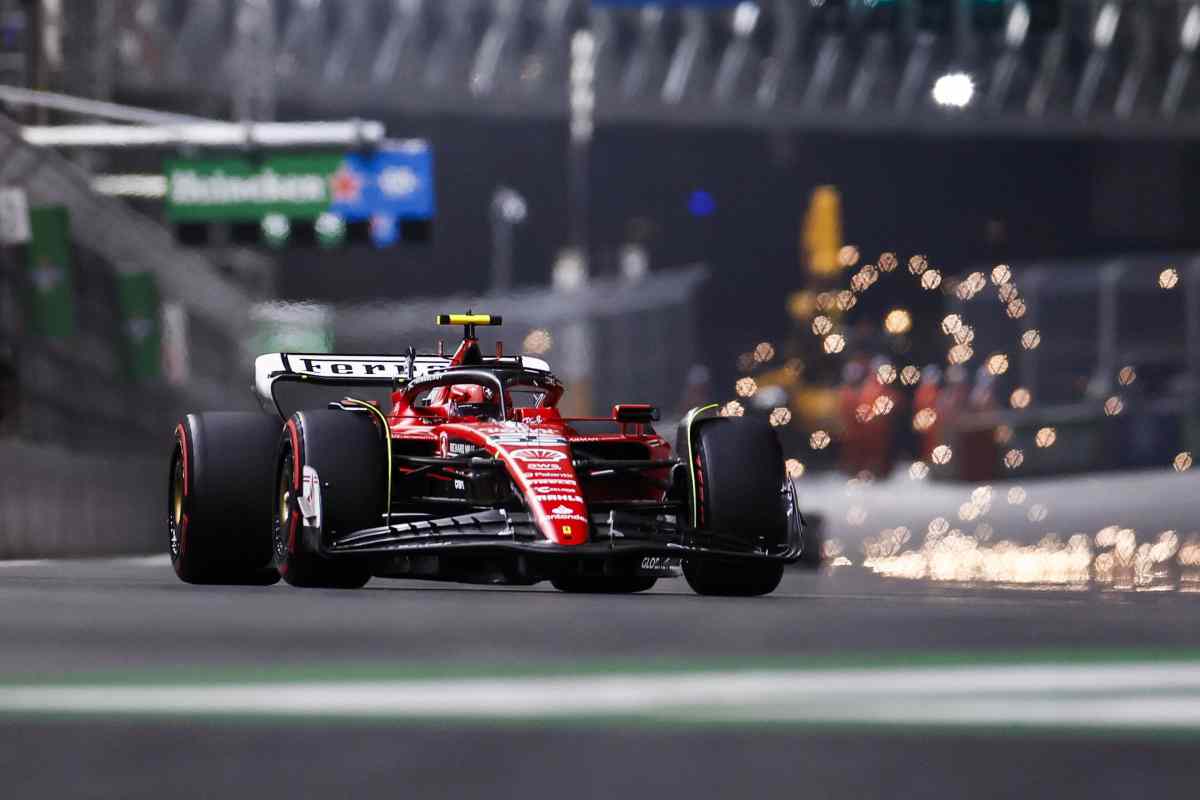 Sainz sotto shock Ferrari