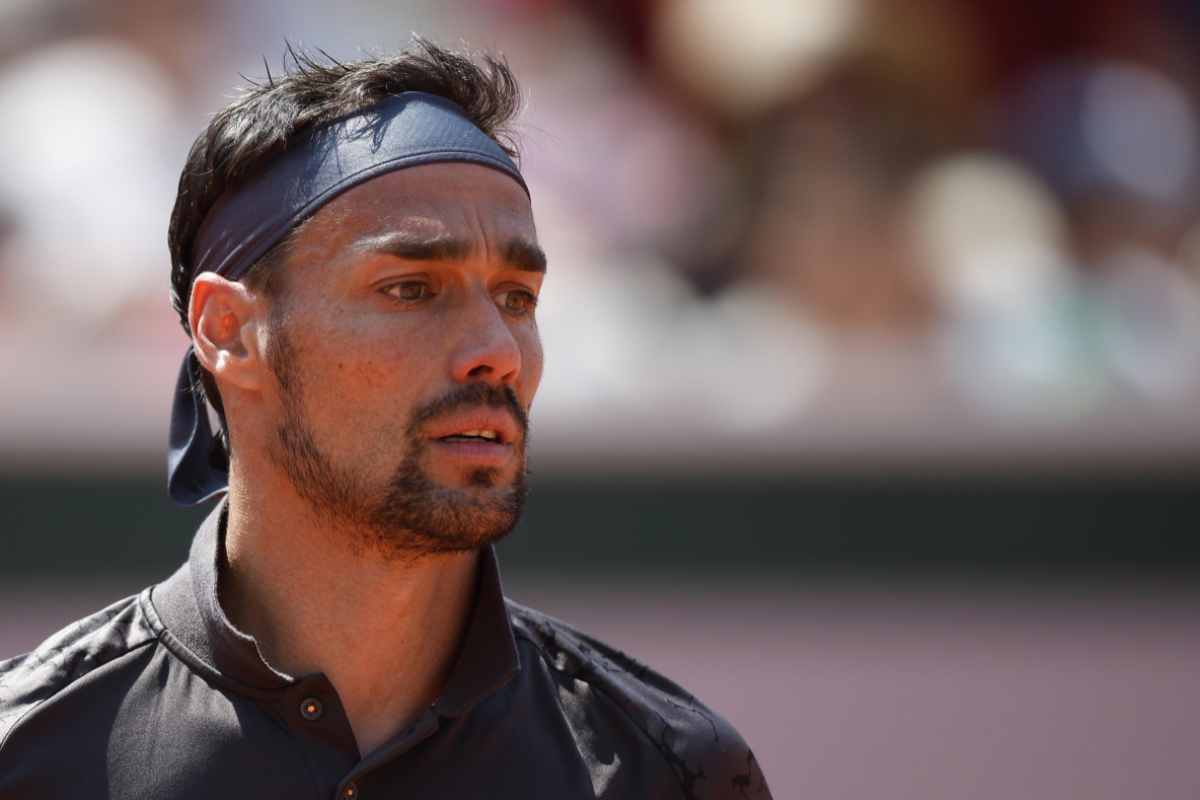 Fognini deluso