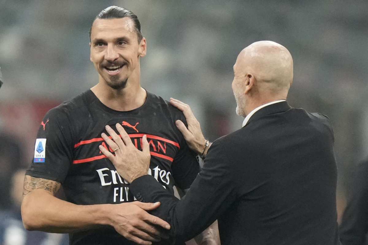 Ibrahimovic, l'annuncio a sorpresa di Pioli in conferenza