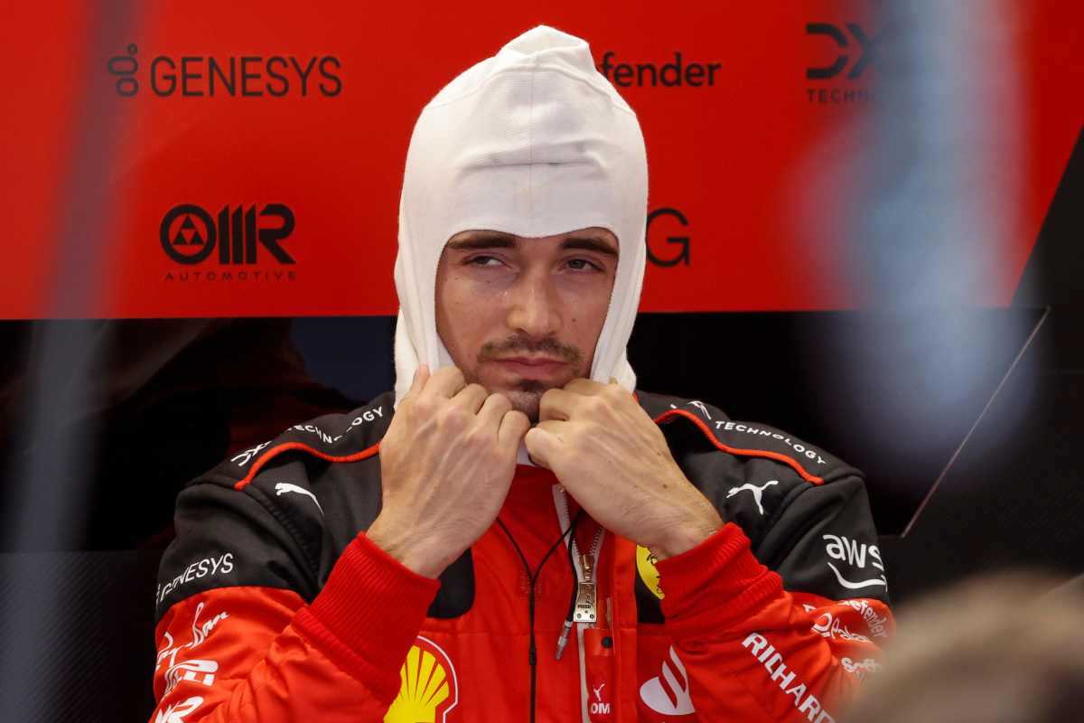 Leclerc via Ferrari