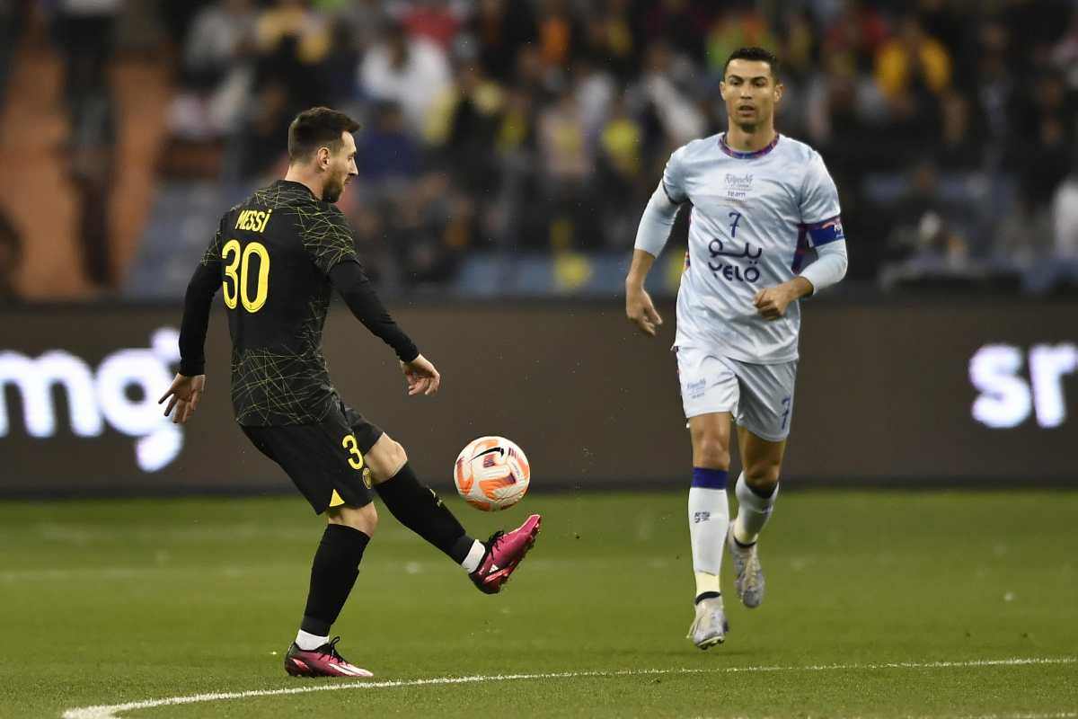 Messi-Ronaldo sfida in campo