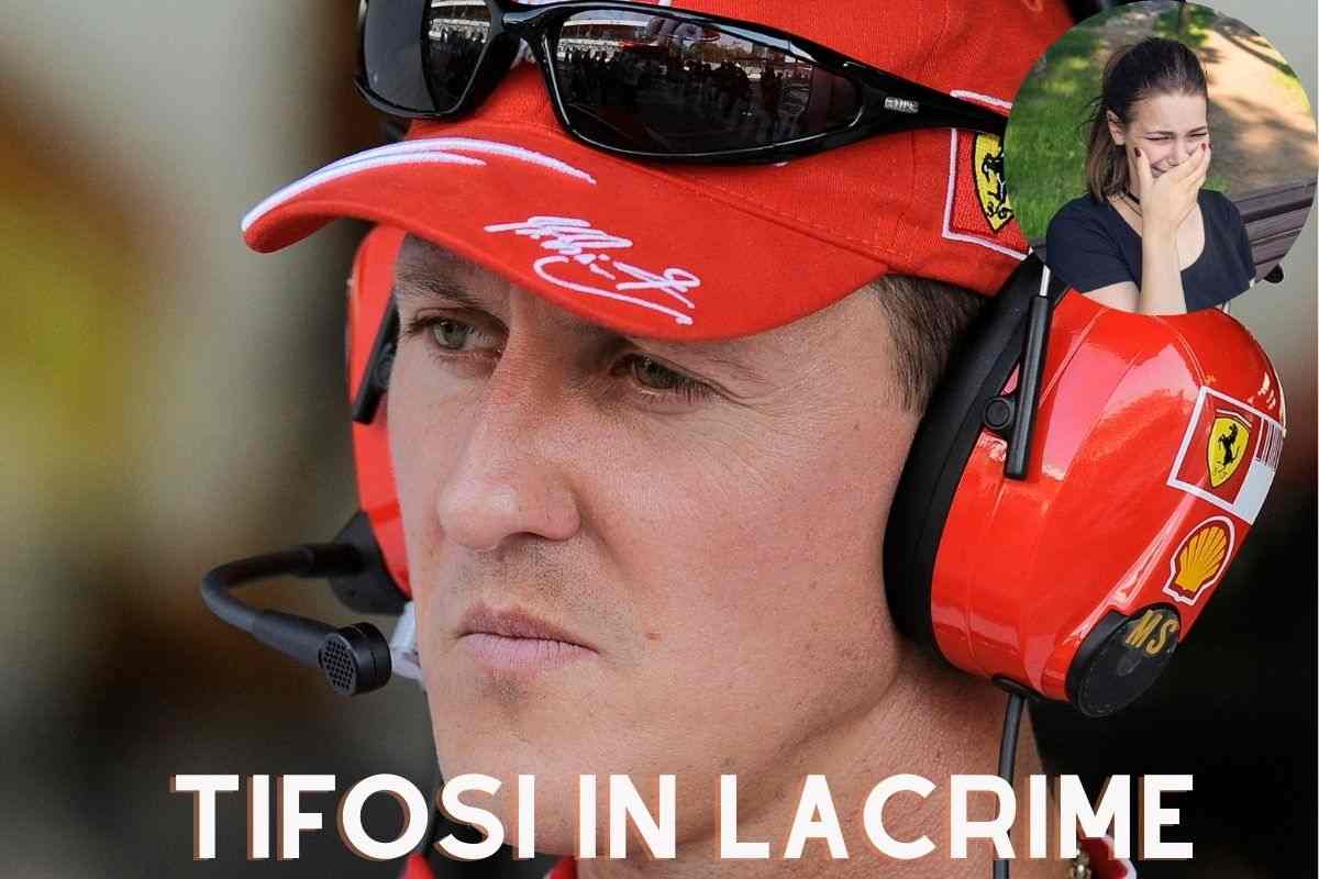 Michael Schumacher ansia tifosi incidente