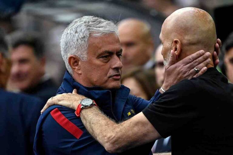 Roma Milan colpo difesa