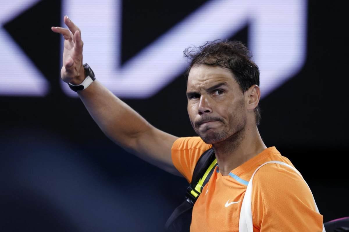 Addio Nadal tennis sconvolto