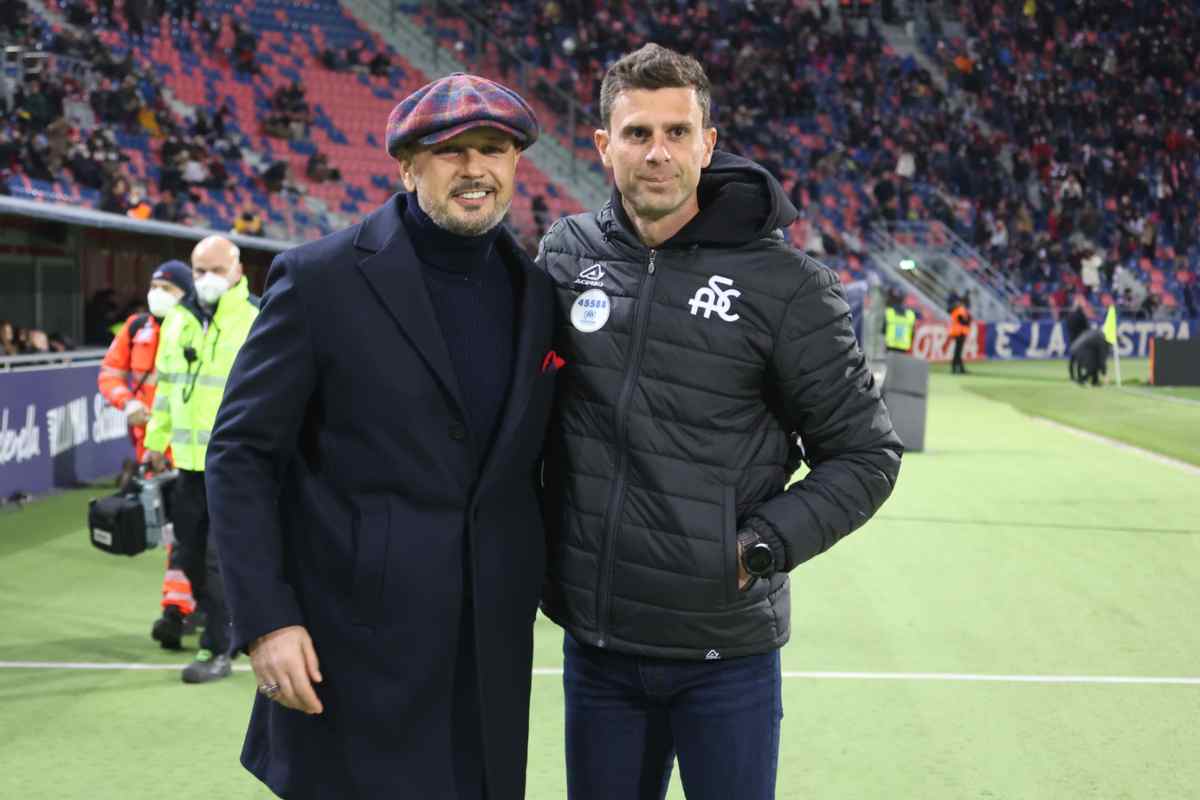 Sinisa e Thiago Motta