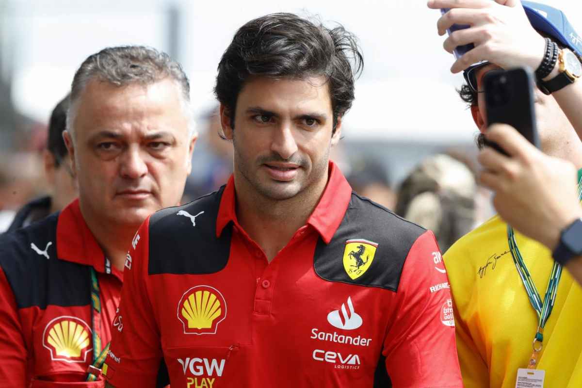 Carlos Sainz impressioni nuova Ferrari 2024