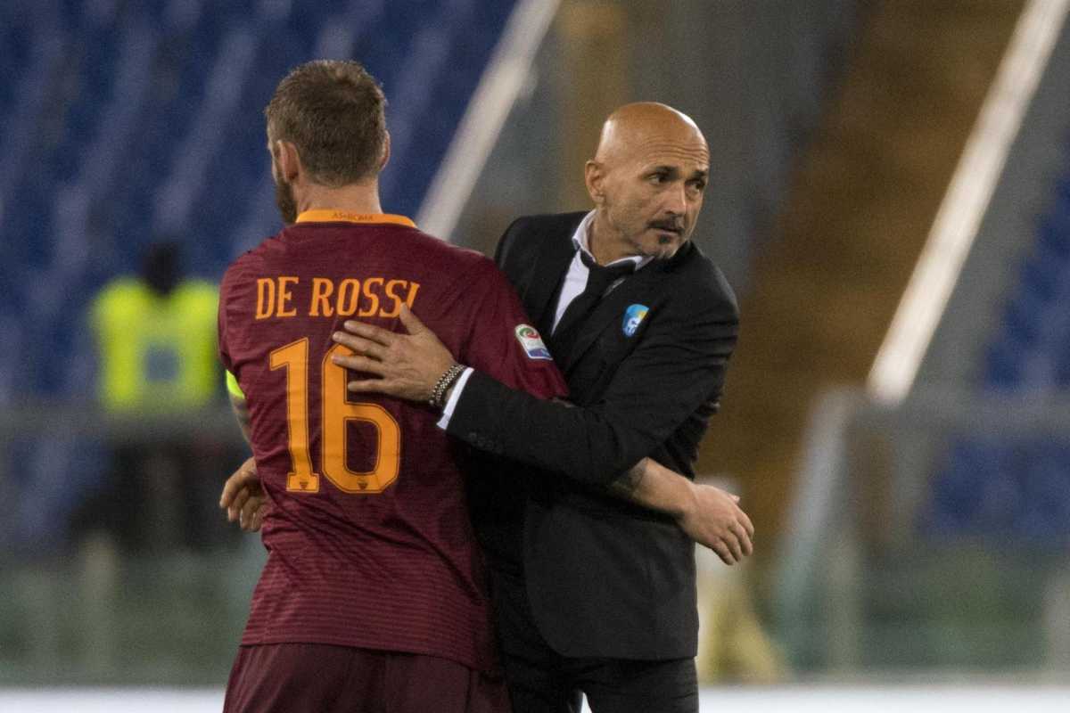 De Rossi e Spalletti. (ansa-tvplay)