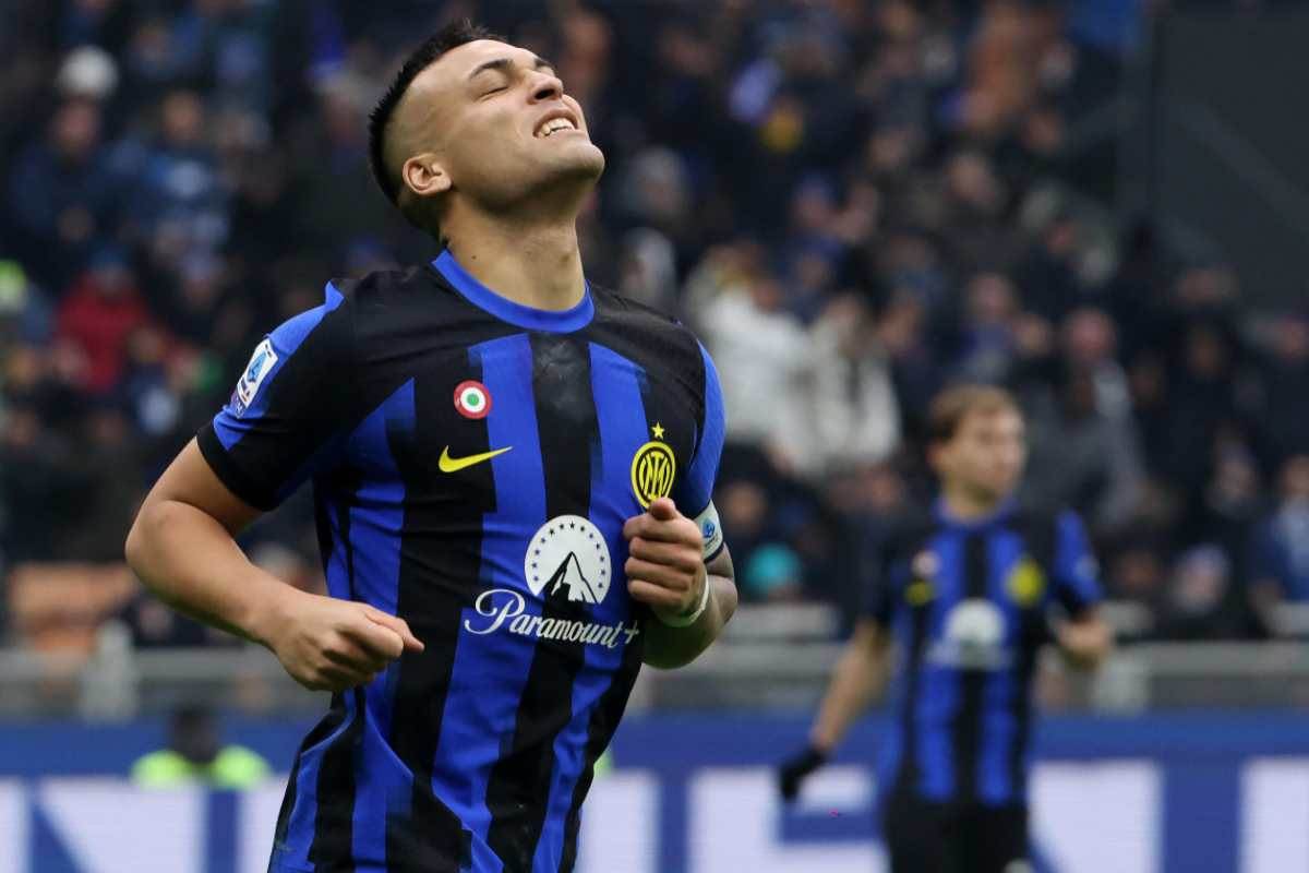 Lautaro Martinez spaventa l'Inter