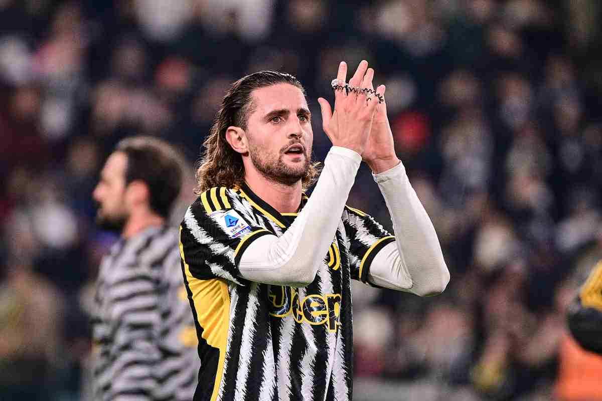 Rabiot addio Juventus