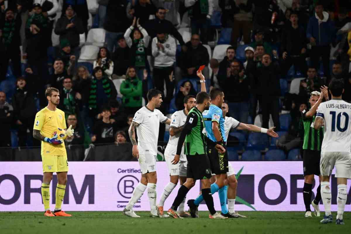 Sassuolo Lazio partita incriminata