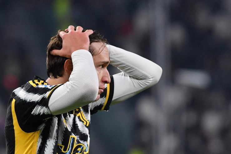 Federico Chiesa problema Juve