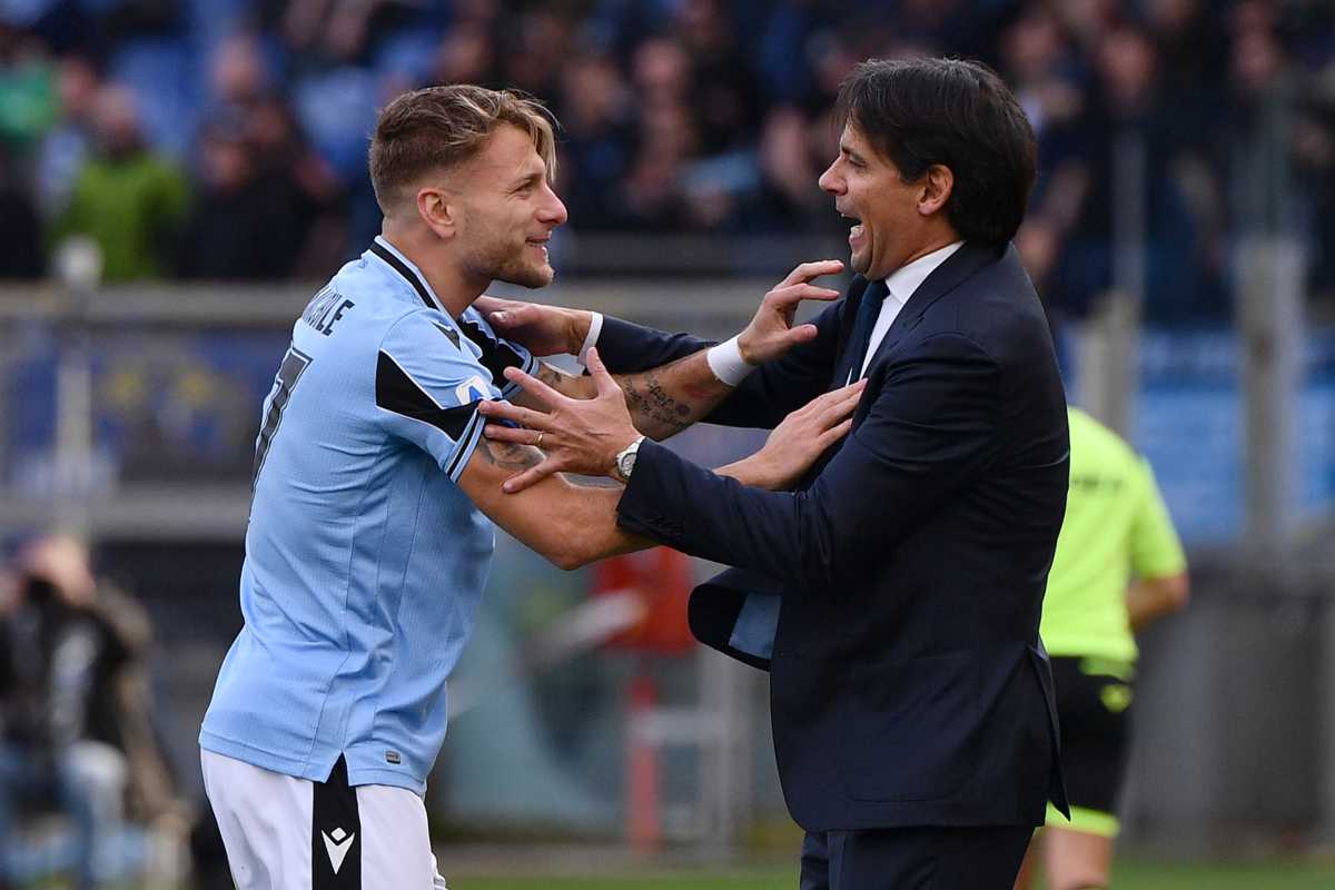 Immobile con Inzaghi 