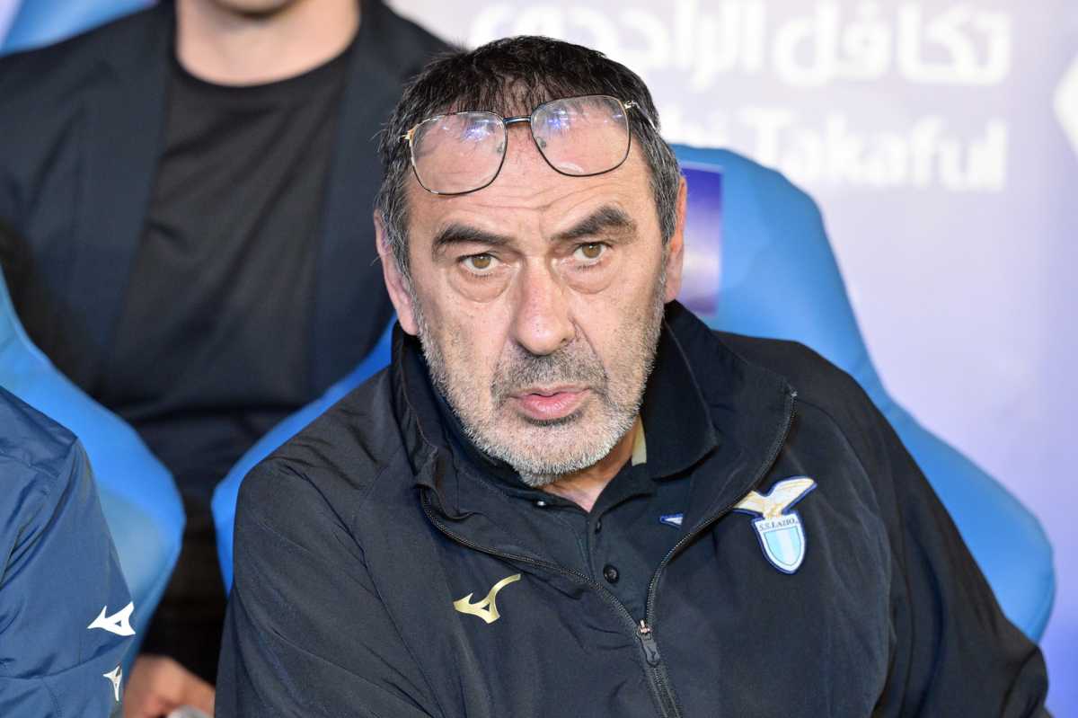 Maurizio Sarri, lo sfogo prima di Lazio-Bayern