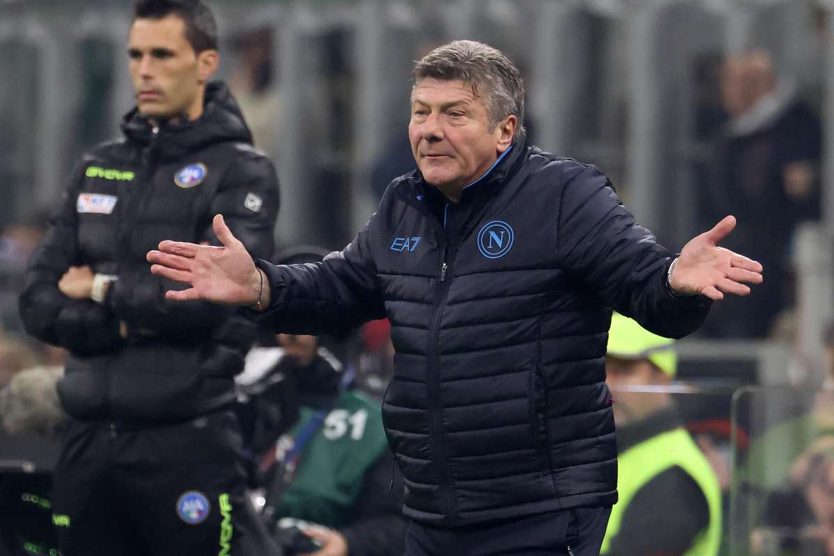 Walter Mazzarri ed il 3-5-2 difensivo del Napoli