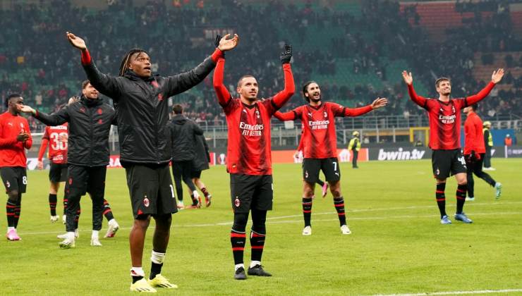 Milan in festa dopo una vittoria