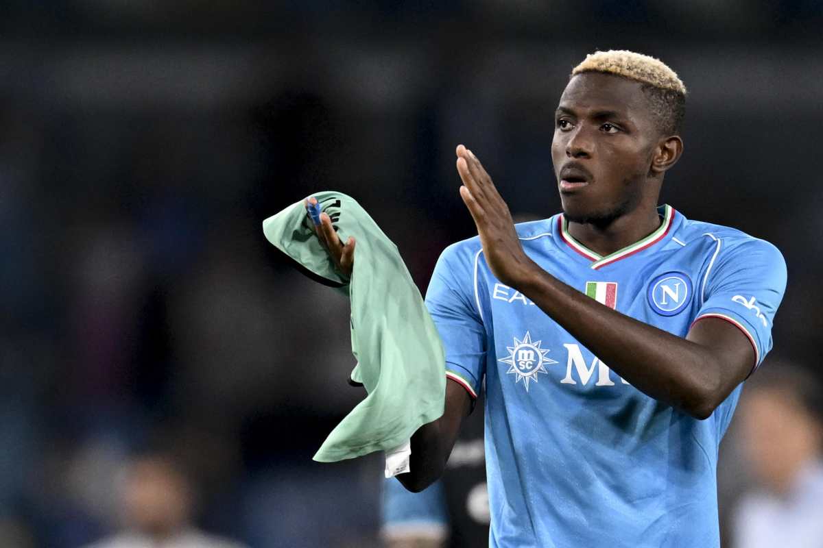 Victor Osimhen addio Napoli